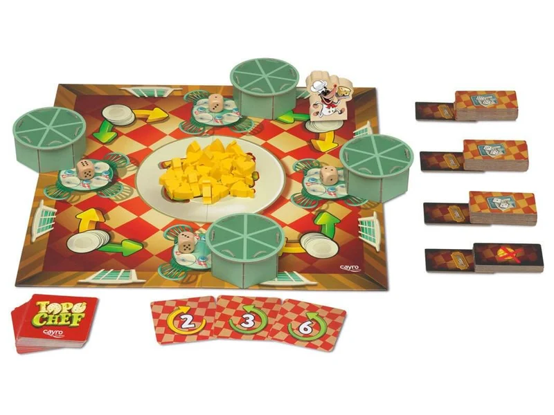 Topo Chef - Juego de mesa - Cayro - 2-4 jugadores - 6+ años - 20 min