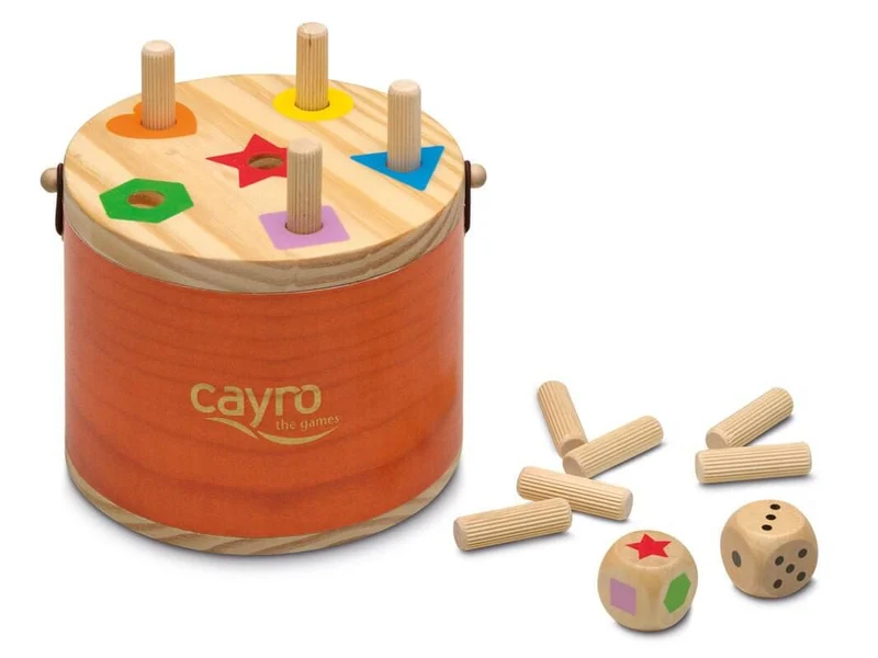 Super Six - Juego de mesa - Cayro - 2-6 jugadores - 4+ años - 15 min