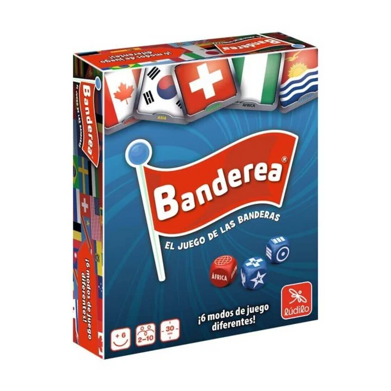 Banderea - Juego de mesa - Ludilo - 2+ jugadores - 5+ años - 15 min
