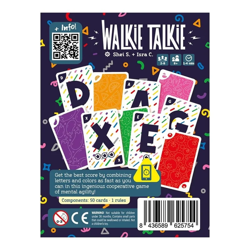 Walkie Talkie - Juego de mesa - Devir - 2-8 jugadores - 8+ años - 5 min