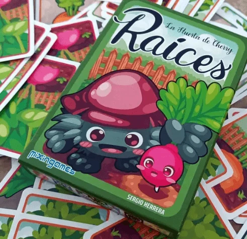 Raices La Huerta de Cherry - Juego de mesa - Mixin Games - 1-4 jugadores - 6+ años - 15-30 min