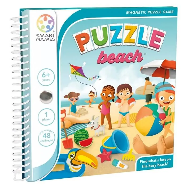 Puzzle Beach - Juego de mesa - SmartGames - 1 jugador - 6+ años - 10 min