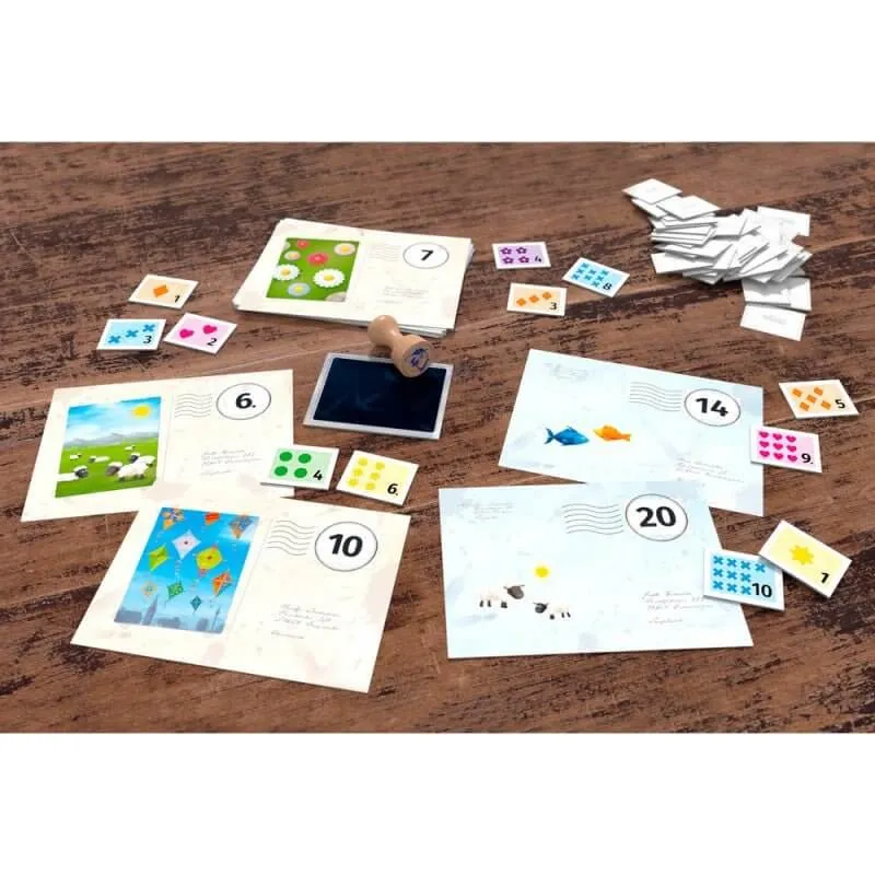 Plumilla Postal - Juego de mesa - Haba - 2-4 jugadores - 5+ años - 10 min
