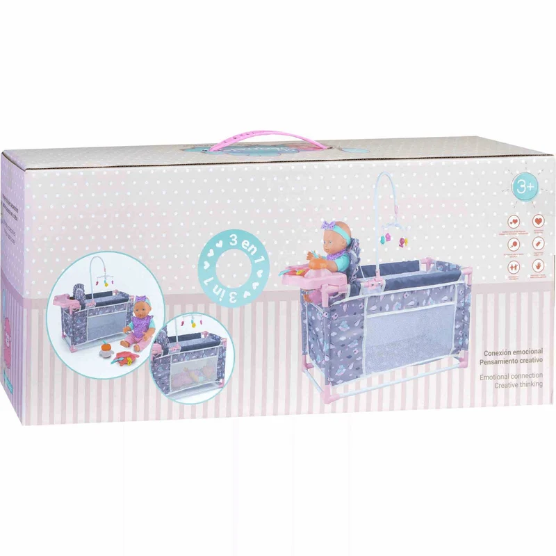 ¡Pack Cambiador PequeBB – 3 en 1 para el Cuidado de tu Muñeca!