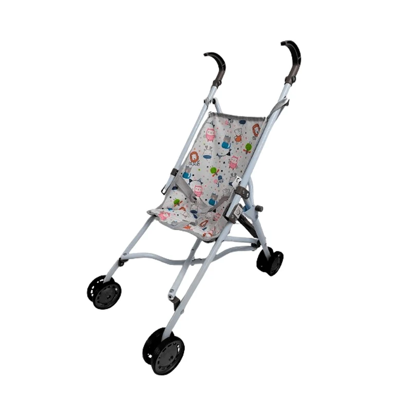 Carrito para muñecos PEQUEBEBE plegable