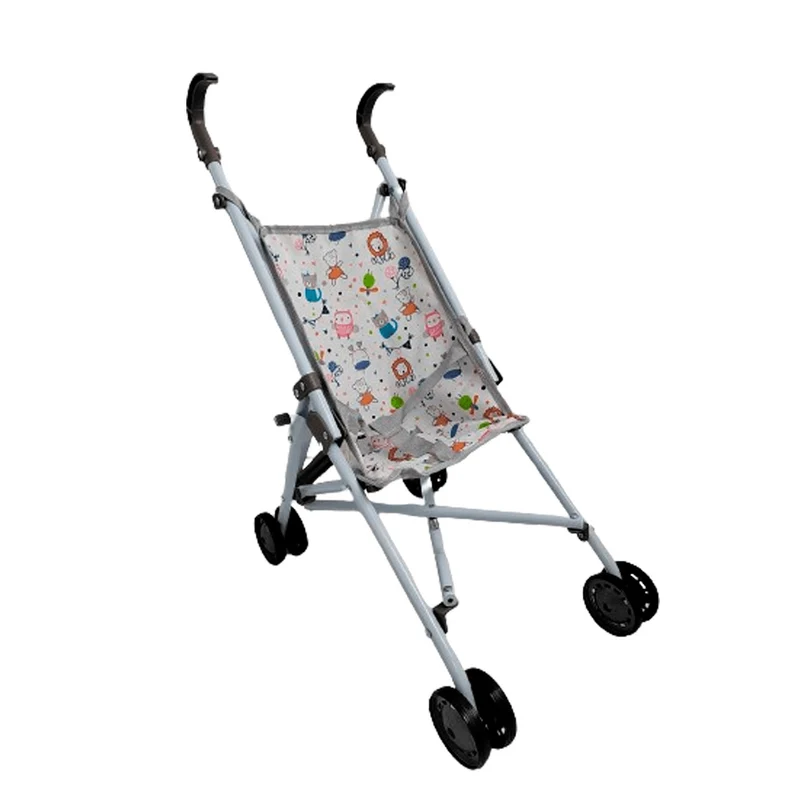 Carrito para muñecos PEQUEBEBE plegable