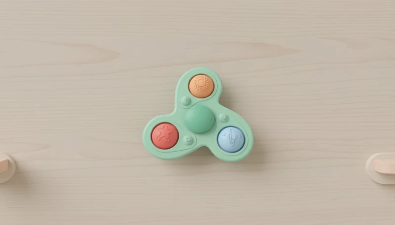 Spinner sensorial silicona Space · Little L