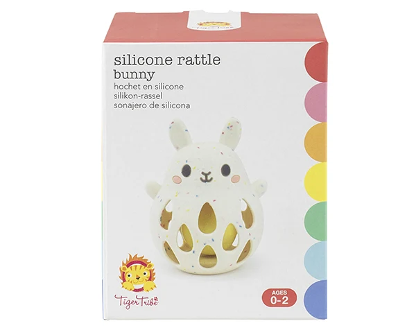 Sonajero silicona Bunny · Tiger Tribe