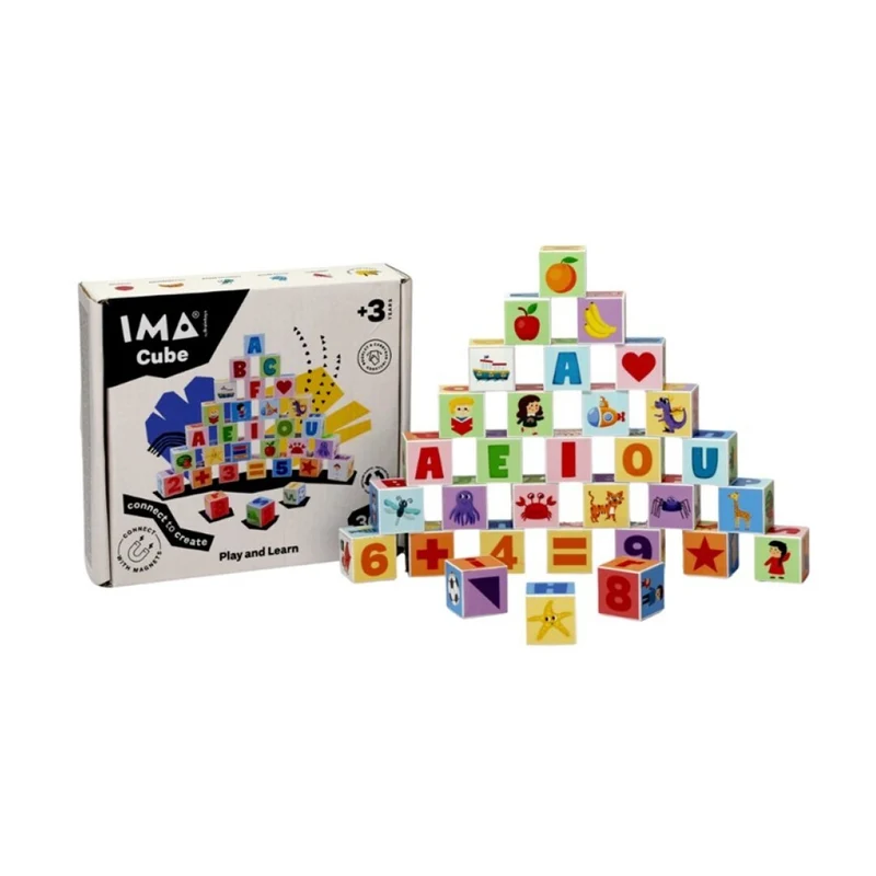 Ima Cube It Letras 36 piezas · Braintoys