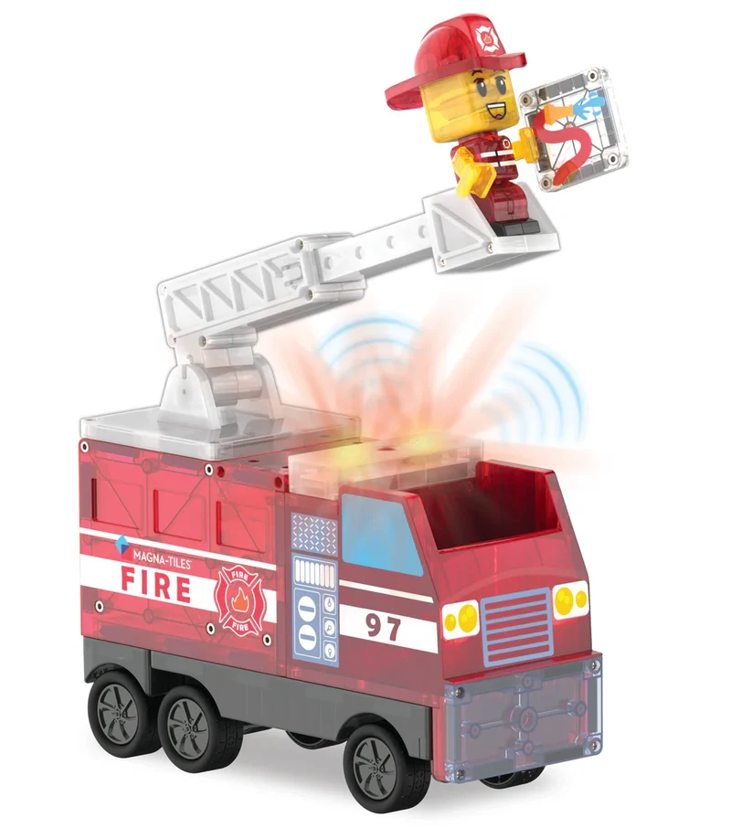 Magna-T Fire Station Set 50 piezas