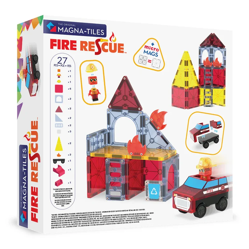 Magna-T Fire Rescue 27 piezas