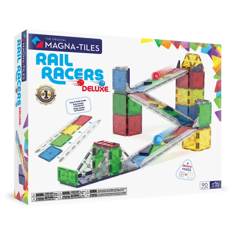 Magna-T Rail Racers Set 90 piezas