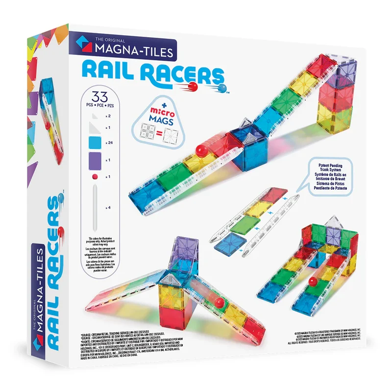 Magna-T Rail Racers Set 33 piezas