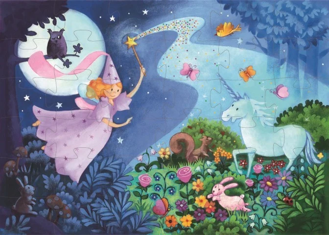 Puzzle Silueta · Hada