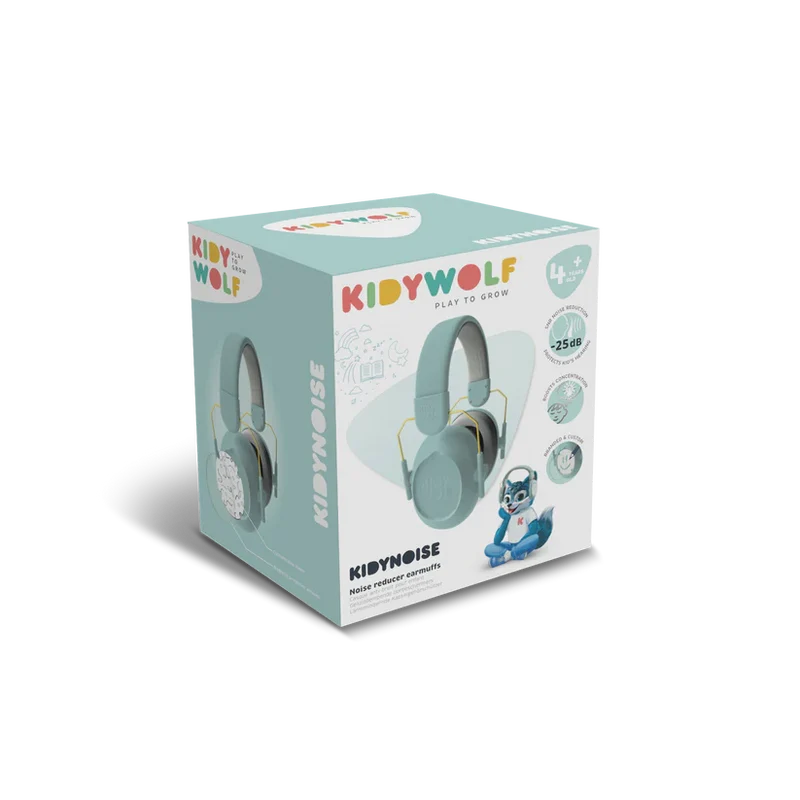 Kidynoise Auriculares cancelación ruido Azul · Kidywolf