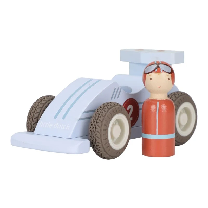 Set de coches de carreras con retroceso · Little Dutch