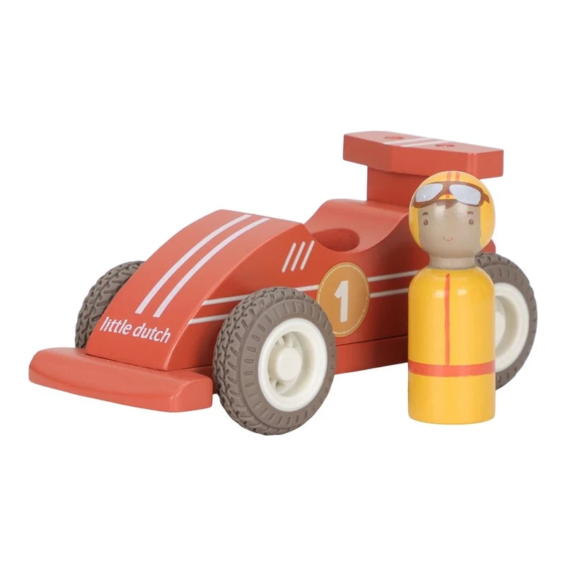 Set de coches de carreras con retroceso · Little Dutch