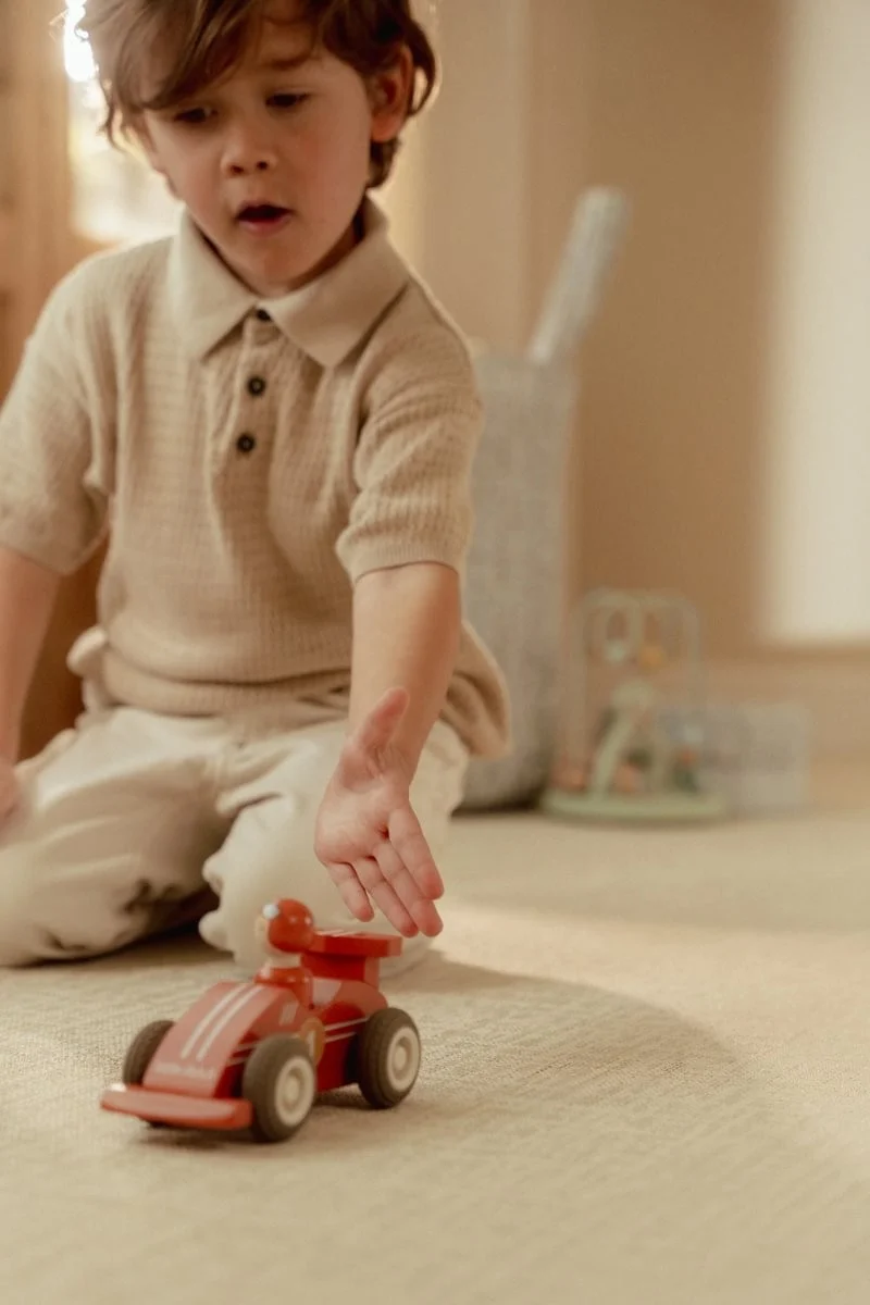 Set de coches de carreras con retroceso · Little Dutch