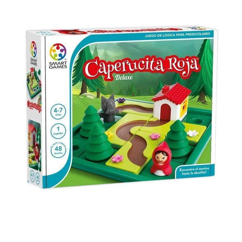 Caperucita Roja Deluxe - Juego de mesa - SmartGames - 1 jugador - 4+ años - 10 min