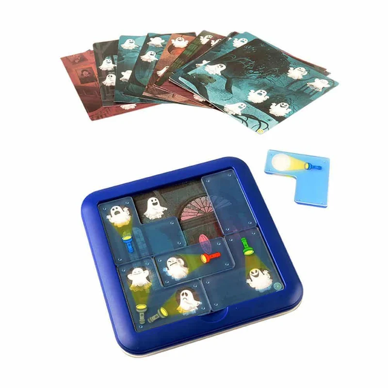 La Casa de los fantasmas - Juego de mesa - SmartGames - 1 jugador - 6+ años - 10 min