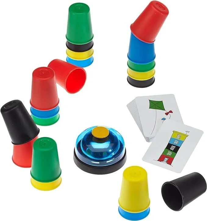 Speed Cups - Juego de mesa - Mercurio - 2-4 jugadores - 6+ años - 15 min