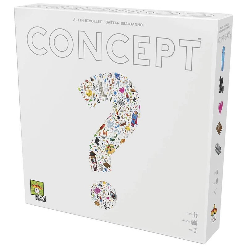 Concept - Juego de mesa - Repos Production - 4-12 jugadores - 10+ años - 40 min