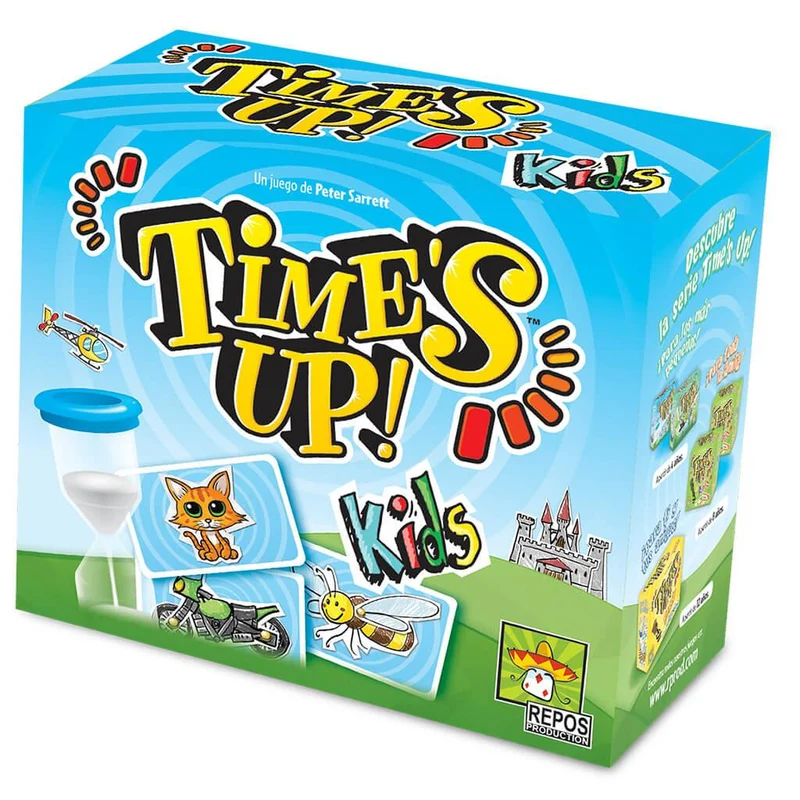 Time’s Up! Kids 1 - Juego de mesa - Zygomatic - 4-12 jugadores - 4+ años - 30 min
