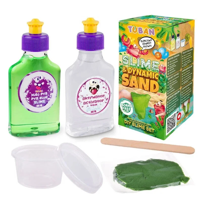 Tuban DIY Slime y Dynamic Sand