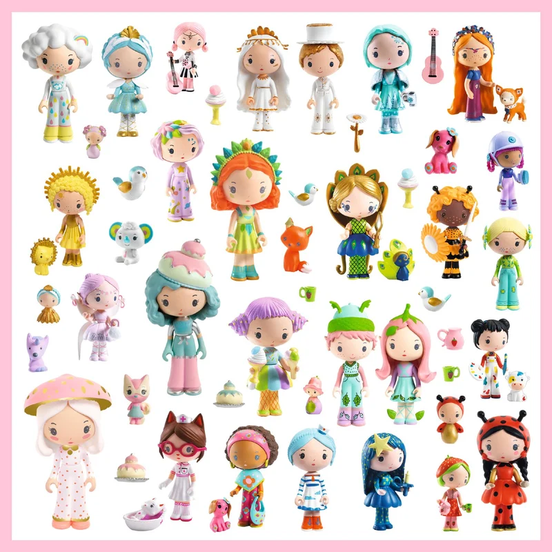 Pegatinas El pequeño mundo de las Tinyly · Djeco