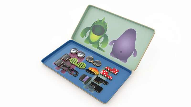 Juego magnético Fábrica de Monstruos
