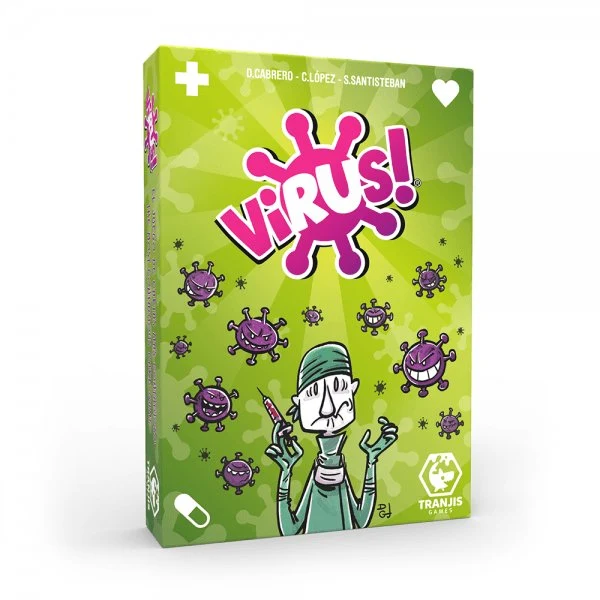 Virus ! - Juego de mesa - Tranjis - 2-6 jugadores - 8+ años - 20 min