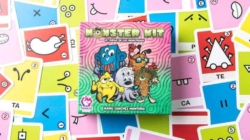 Monster Kit - Juego de mesa - Tranjis - 1-10 jugadores - 3+ años - 10-15 min