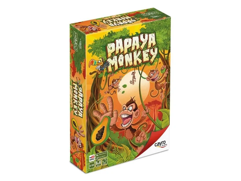 Papaya Monkey - Juego de mesa - Cayro - 2-4 jugadores - 6+ años - 20 min