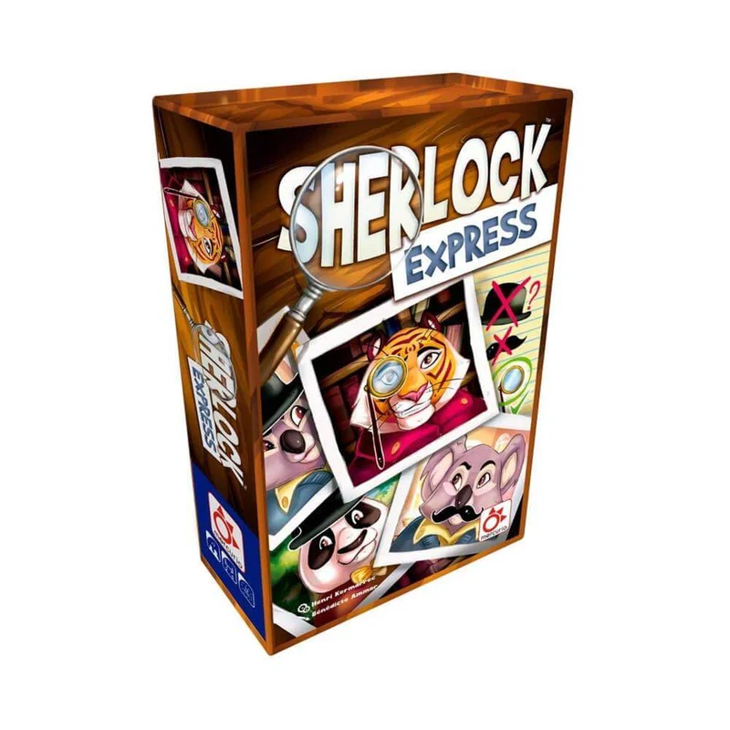 Sherlock Express - Juego de mesa - Mercurio - 2-6 jugadores - 7+ años - 10 min