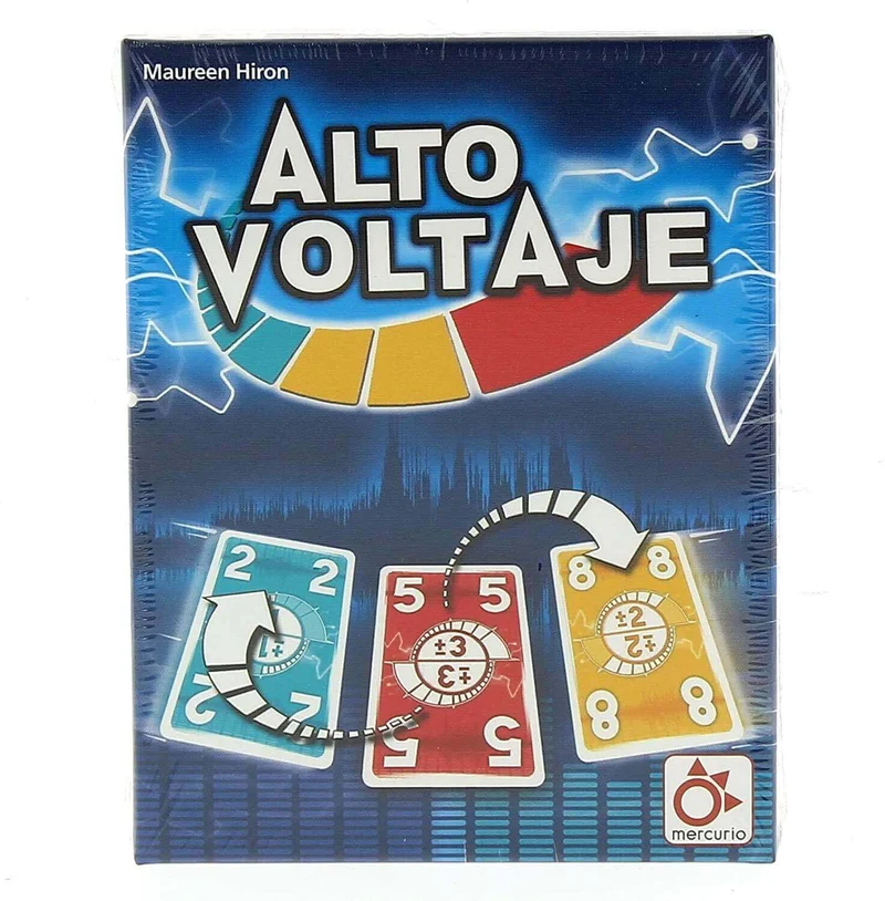 Alto Voltaje - Juego de mesa - Mercurio - 2-4 jugadores - 8+ años - 15 min