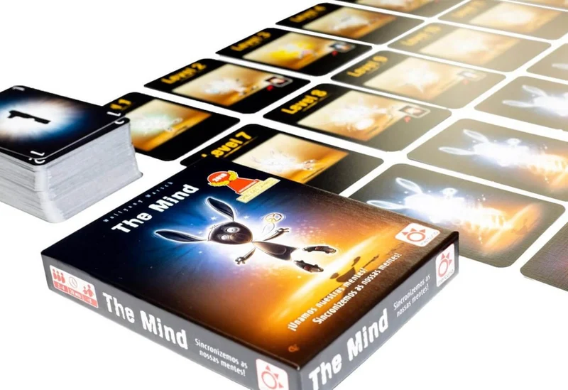 The Mind - Juego de mesa - Mercurio - 2-4 jugadores - 8+ años - 15 min