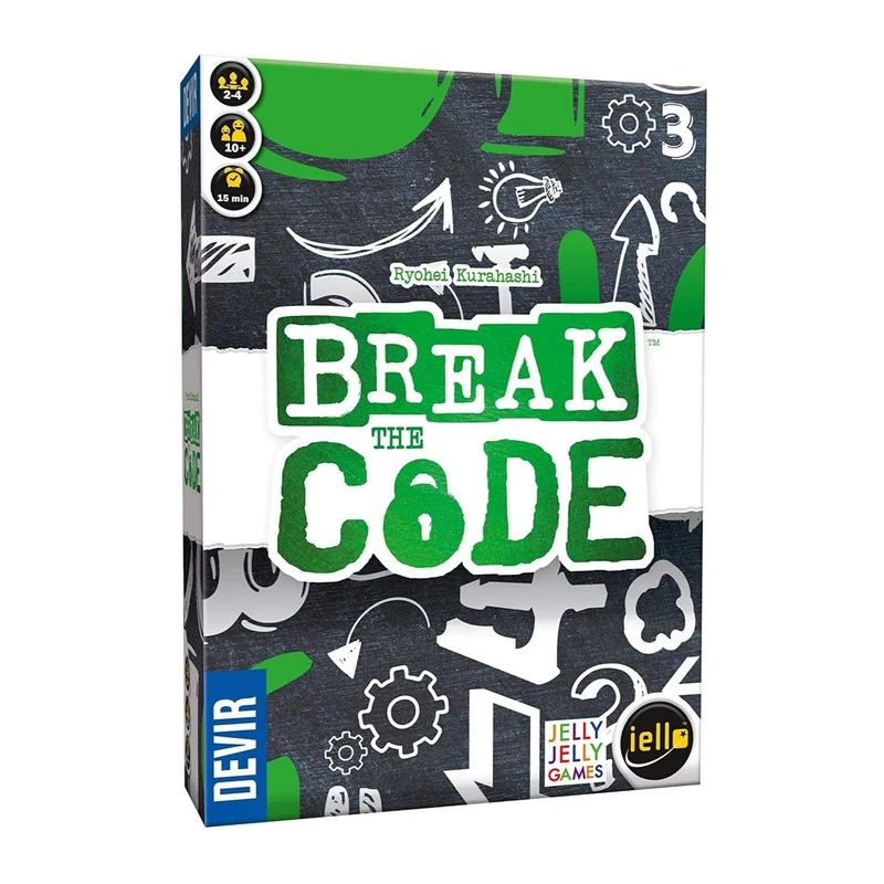 Break the Code - Juego de mesa - Devir - 2-4 jugadores - 10+ años - 15 min