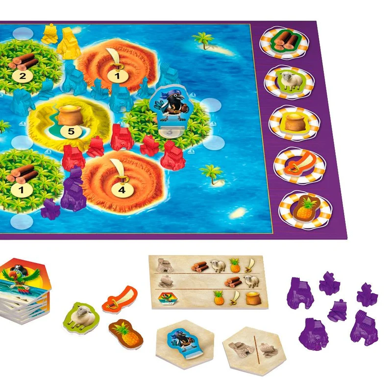 Catan Junior - Juego de mesa - Devir - 2-4 jugadores - 6+ años - 30 min