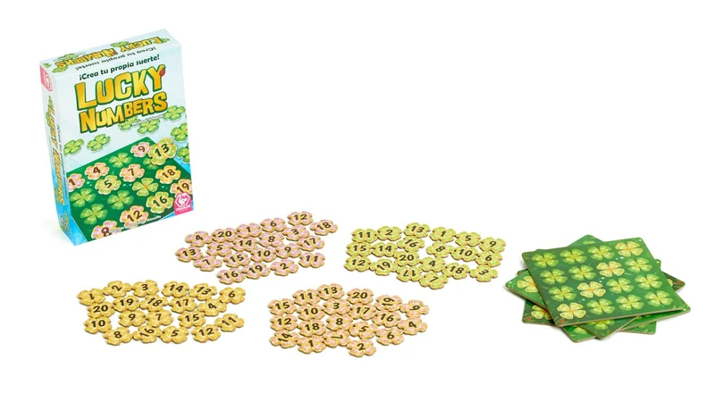 Lucky Numbers - Juego de mesa - Tranjis - 1-4 jugadores - 8+ años - 20 min