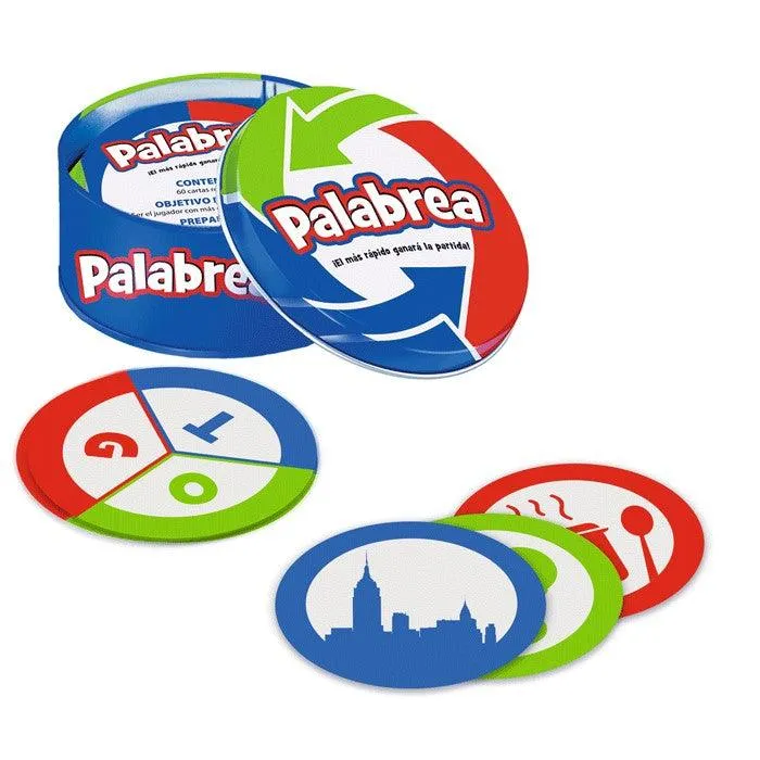 Palabrea - Juego de mesa - Ludilo - 2-5 jugadores - 6+ años - 15 min