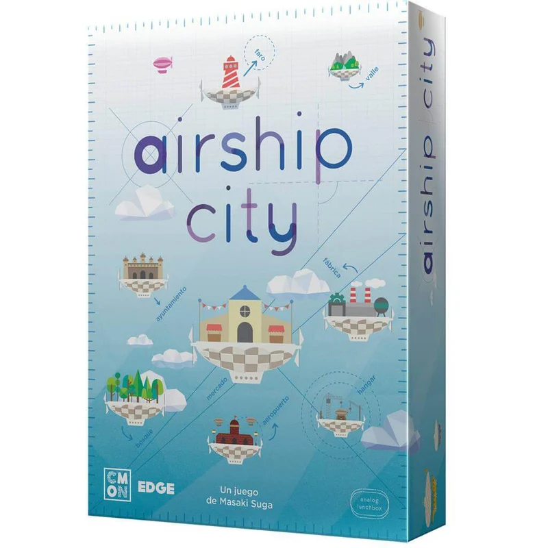 Airship City - Juego de mesa - CMON - 3-4 jugadores - 8+ años - 90 min