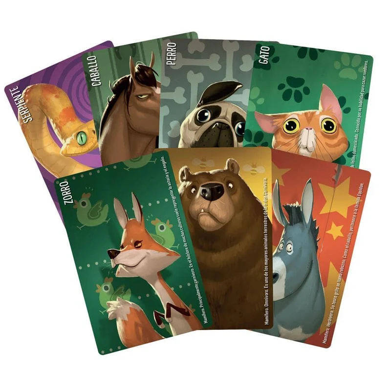 Similo Animales - Juego de mesa - Horrible Guild - 2-8 jugadores - 7+ años - 10 min