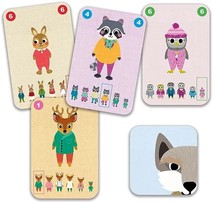 Familou - Juego de mesa - Djeco - 2-4 jugadores - 5+ años - 15 min