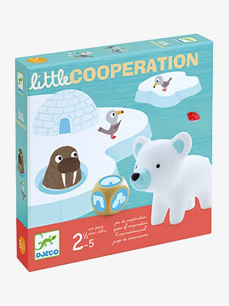 Little Cooperation - Juego de mesa - Djeco - 2-4 jugadores - 2+ años - 10 min