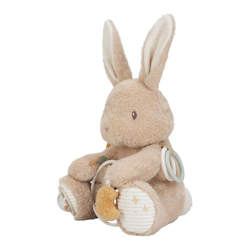Conejo de actividades Newborn Natural · Little Dutch