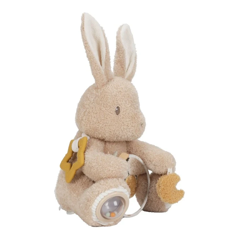 Conejo de actividades Newborn Natural · Little Dutch