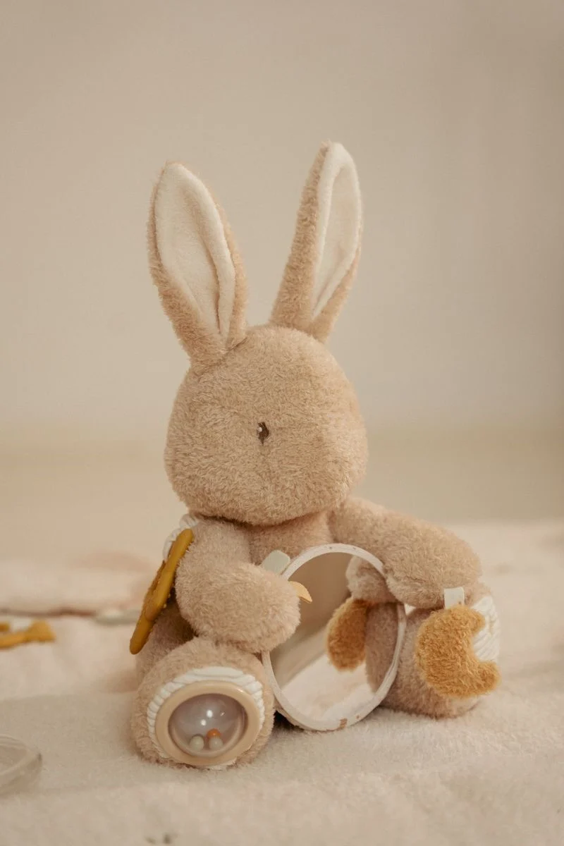 Conejo de actividades Newborn Natural · Little Dutch