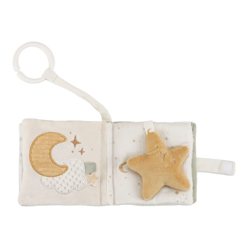 Librito Blando Actividades anilla Newborn Naturals · Little Dutch