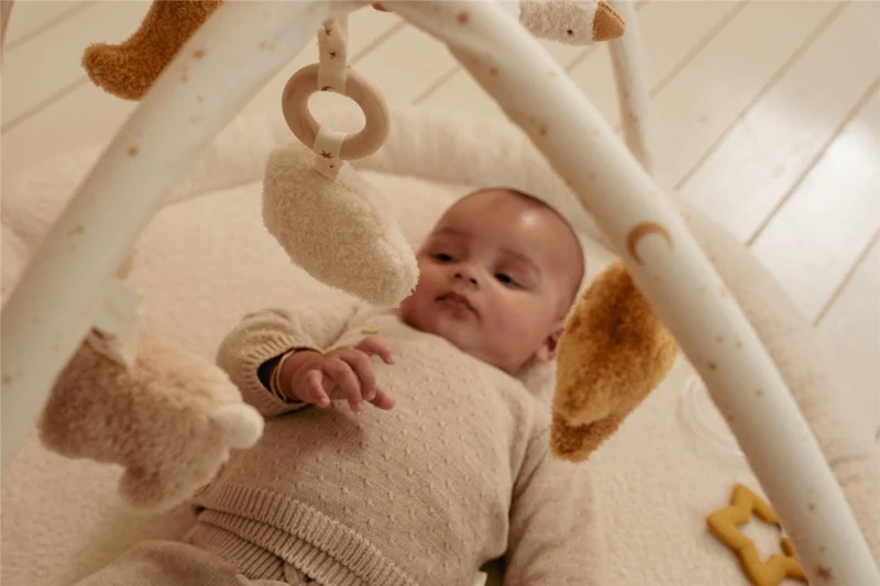 Alfombra de actividades Newborn Naturals · Little Dutch
