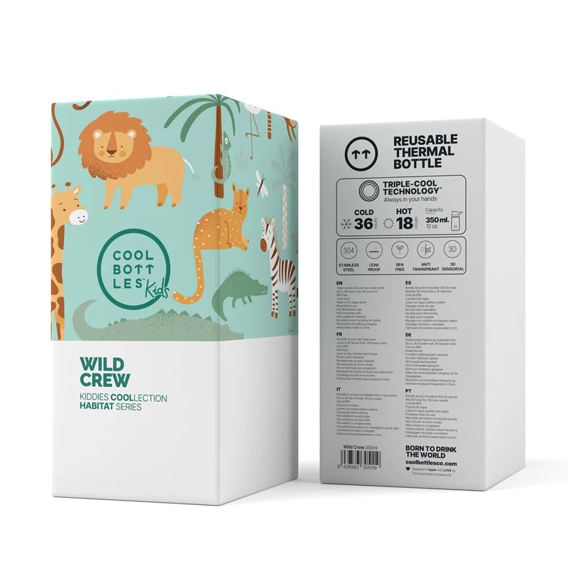 The Kiddie Bottle - Wild Crew 350ml · Cool Bottles